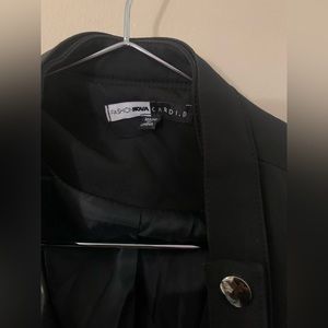 PLUS SIZE CARDI B x FASHION NOVA blazer dress